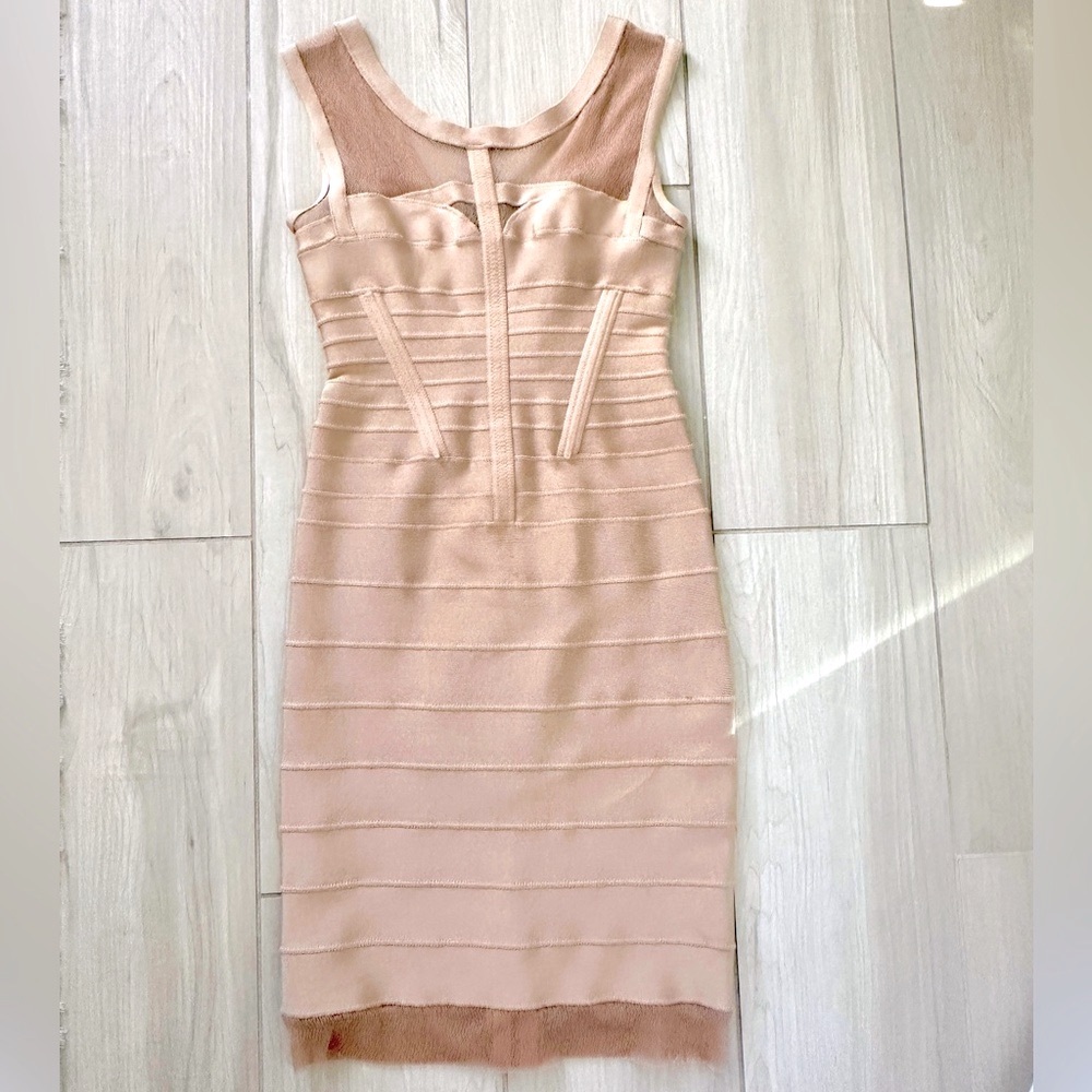 HERVE LEGER "Meriam" Dress - M